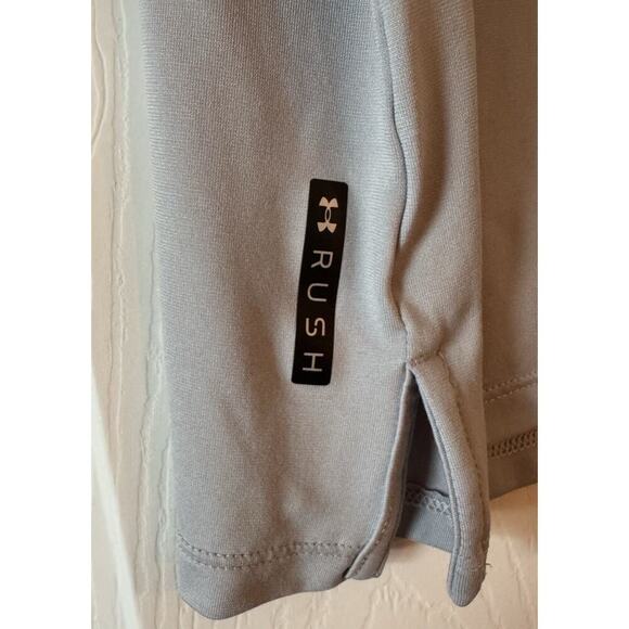 Under Armour RUSH Energy Women's Size XL Mod Gray Short Sleeve T-shirt - Picture 7 of 7